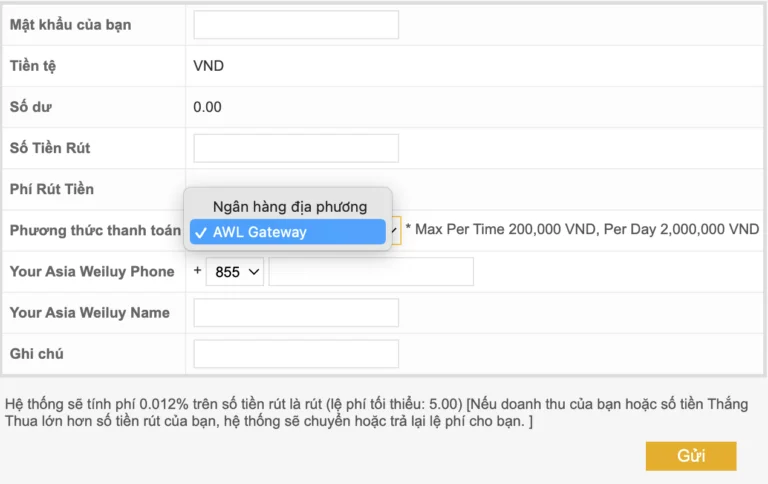 Hướng dẫn rút tiền Onebox63 chi tiết nhất