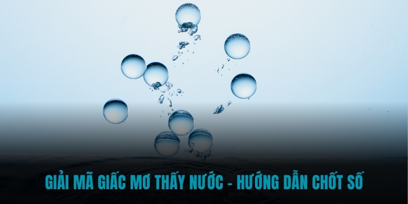 mơ thấy nước