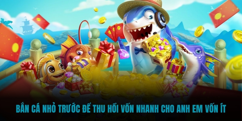 Bắn cá nhỏ trước để thu hồi vốn nhanh cho anh em vốn ít